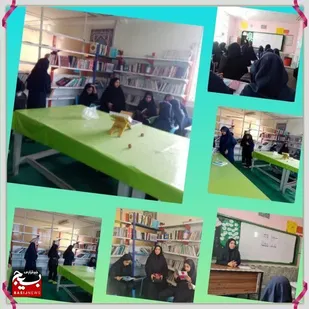 راه اندازی پاتوق دخترانه با همت و مشارکت بسیج و دانش آموزان در دببرستان پاسداران حجاب
