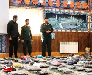 روستاییان طالقان همچنان پای کار جبهه مقاومت/ پویش لباس گرم پیام آور عشق طالقانی&zwnj;ها به جبهه مقاومت