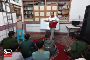 دوره آموزش امداد و نجات در پایگاه امام حسین (ع) سرخه برگزار شد