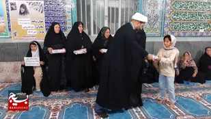 تجلیل از بانوان موفق در روز پرستار توسط حوزه مقاومت بسیج خواهران گتوند