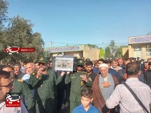 تشییع مادر شهیدان فتحی به دست مردم شهید پرور شهرستان بهبهان