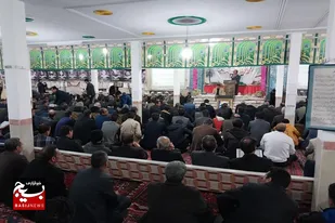برگزاری یادواره ۲۲ شهید روستای فیض آباد فامنین