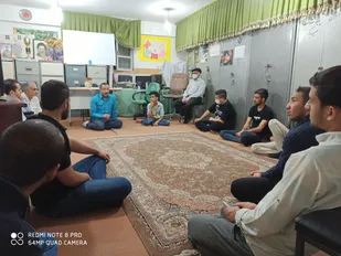 برگزاری حلقه صالحین پایگاه بسیج امام کاظم (ع) شاهرود+ تصاویر