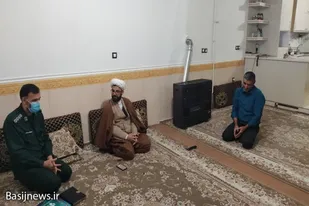 دیدار بسیجیان پایگاه امام حسین(ع) فامنین با خانواده شهید &laquo;حمیدی&raquo;