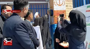 زنگ سلامت باحضور امام جمعه و مسئولین در وردنجان