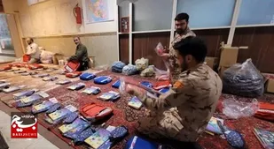 اهدای ۷۰۰ بسته لوازم التحریر&nbsp;به دانش آموزان مناطق محروم آذربایجان شرقی