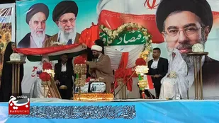 خوشبختی زیر پرچم ایران/جشن ازدواج دو زوج&zwnj; خرمشهری برگزار شد