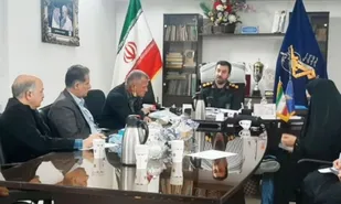 نشست خبری هفته بسیج در سپاه ناحیه پیشوا
