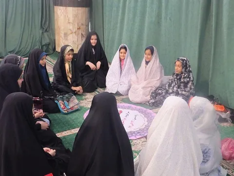 جوانه های صالحین در مسجد جامع قرچک شکوفه زد