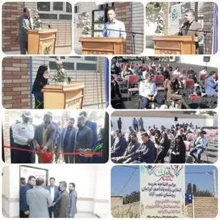 افتتاح مدرسه ابتدایی زنده یاد احمد گرامیان در روستای شعیب&zwnj;آباد پیشوا