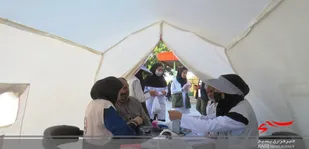 جامعه سازی از رهگذر خودسازی توام با کار جهادی/اردوی جهادی دانشجویان تربت جام برگزار شد