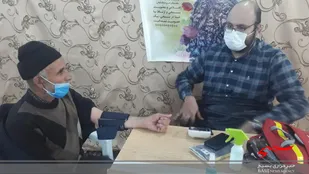 طرح ویزیت رایگان به مناسبت هفته بسیج توسط بسیجیان پایگاه امام سجاد(ع)اشتهارد برگزار شد