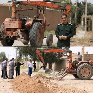 آغاز عملیات آبرسانی به روستای جلیزی پایین توسط سپاه ناحیه دهلران