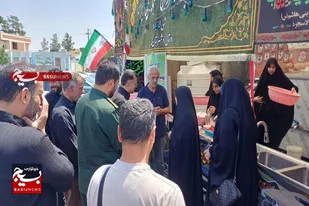 بازدید فرمانده سپاه استان سمنان از موکب &laquo;رهبر شهید ایران&raquo; در روستای عبدالله&zwnj;آباد