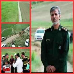 تسطیح راه روستایی پاکتل به اسدلی توسط بسیج&zwnj;سازندگی