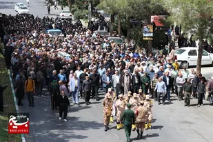تشییع کبوتر خونین بال دیگری از نبرد با صهیونیست&zwnj;ها بر دستان مردم دامغان