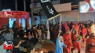 کاروان اسرا در کوچه&zwnj;های باغملک ؛ روایتی از غربت تا عظمت