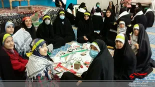 برگزاری مراسم میقات صالحین در مصلی شهر بهارستان