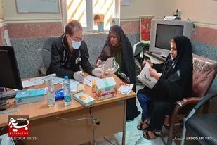 برپایی درمانگاه صحرایی در بخش شنبه و طسوج شهرستان دشتی