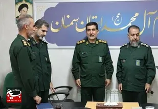 مسئول جدید معاونت حقوقی و امور مجلس &nbsp;سپاه استان سمنان معرفی شد