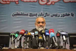 نشست خبری هفته بسیج با حضور سردار نقدی