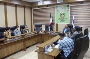 نشست مسئول سازمان بسیج کارمندان استان سمنان با رئیس دانشگاه فنی و حرفه ای استان سمنان
