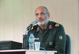 پیام تسلیت فرمانده و مسئول دفتر نمایندگی ولی فقیه سپاه ریگان در پی رحلت سردار ابوحمزه