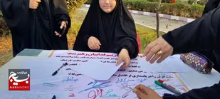 اجتماع زینبیون در شهرستان عباس آباد