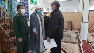 تکریم و معارفه فرمانده پایگاه حضرت ولیعصر (عج) بسیج محلات حمزه سیدالشهداء منطقه کلاته خیج