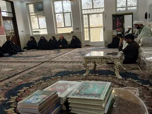 برگزاری نشست با عنوان " عفاف و حجاب " با حضور استاد عنایت سیاح از مشهد مقدس