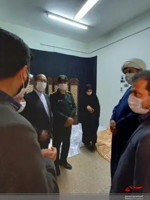 بازدید فرمانده سپاه شیروان از نمایشگاه هفته دفاع مقدس بسیج دانشجویی شیروان