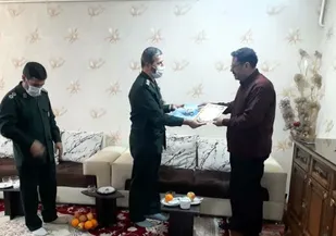 تجلیل سپاه شهرستان البرز از پیشکسوتان بسیجی