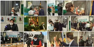 مستندهای دختر زاگرس و خانه شیشه ای در سپاه فتح استان رونمایی شدند