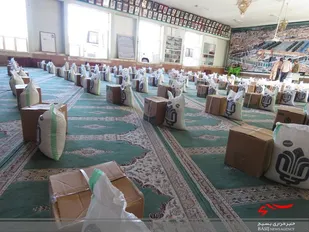 گام دوم رزمایش کمک مومنانه در آستانه محرم در عجب شیر