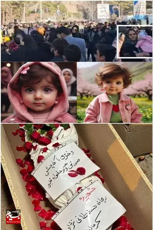 واکنش  اساتید و دانشجویان بسیجی گناباد به&zwnj; عکس "دختر کاپشن صورتی با گوشواره&zwnj;های قلبی"+فیلم