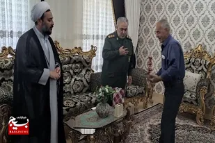 مسئول نمایندگی ولی&zwnj;فقیه در سپاه شاهین&zwnj;دژ با پیشکسوت عرصه جهاد و شهادت عزیز پورستاری دیدار کرد