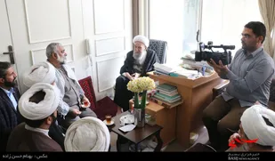دیدار سردار نقدی با حضرت آیت الله ناصری