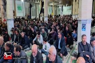 بزرگداشت سالگرد شهید سلیمانی در ملایر