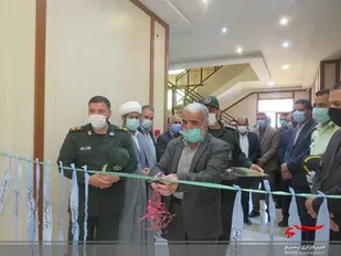 افتتاح نمایشگاه هفته دفاع مقدس خوانسار