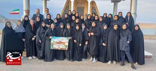 حضور دانش آموزان بهشهری در اروندکنار