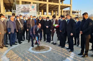 کلنگ زنی بزرگترین مسجد شمال غرب در تبریز