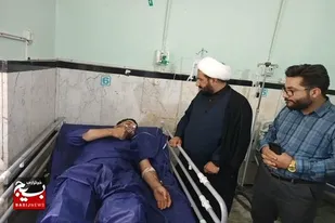 عیادت امام جمعه سراوان از مدافعان امنیت؛ دشمنان بدانند امنیت این مرز و بوم خط قرمز ماست