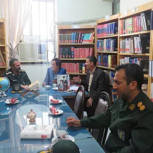 سپاه جیرفت آماده همکاری در ترویج فرهنگ کتاب و کتابخوانی است