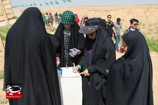 بازدید دانشجویان از محل عروج نابغه جنگ