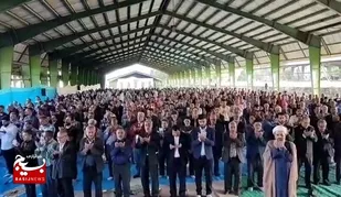 اقامه نماز عید فطر در سوادکوه شمالی