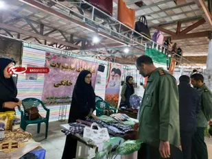 نمایشگاه اقتصاد مقاومتی شهرستان شازند از قاب دوربین