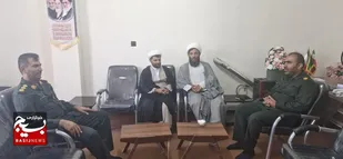 دیدار مسئول نمایندگی ناحیه لردگان با امام جمعه فلارد