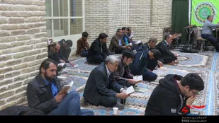 مراسم احیاء نیمه شعبان در مسجدجامع شهرکرد