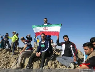 صعود گروه کوهنوردی معاونت  تربیت بدنی در سپاه