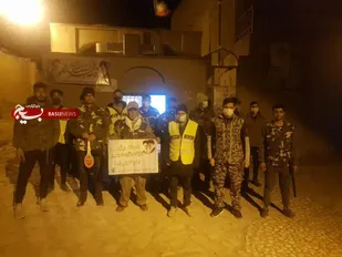 برگزاری گشت رضویون در منطقه کالپوش میامی
